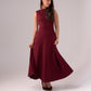 Love Laura Forever Dress In Burgundy