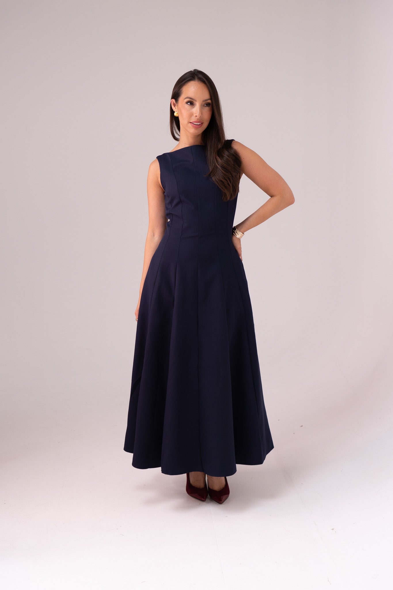 Love Laura Forever Dress In Navy