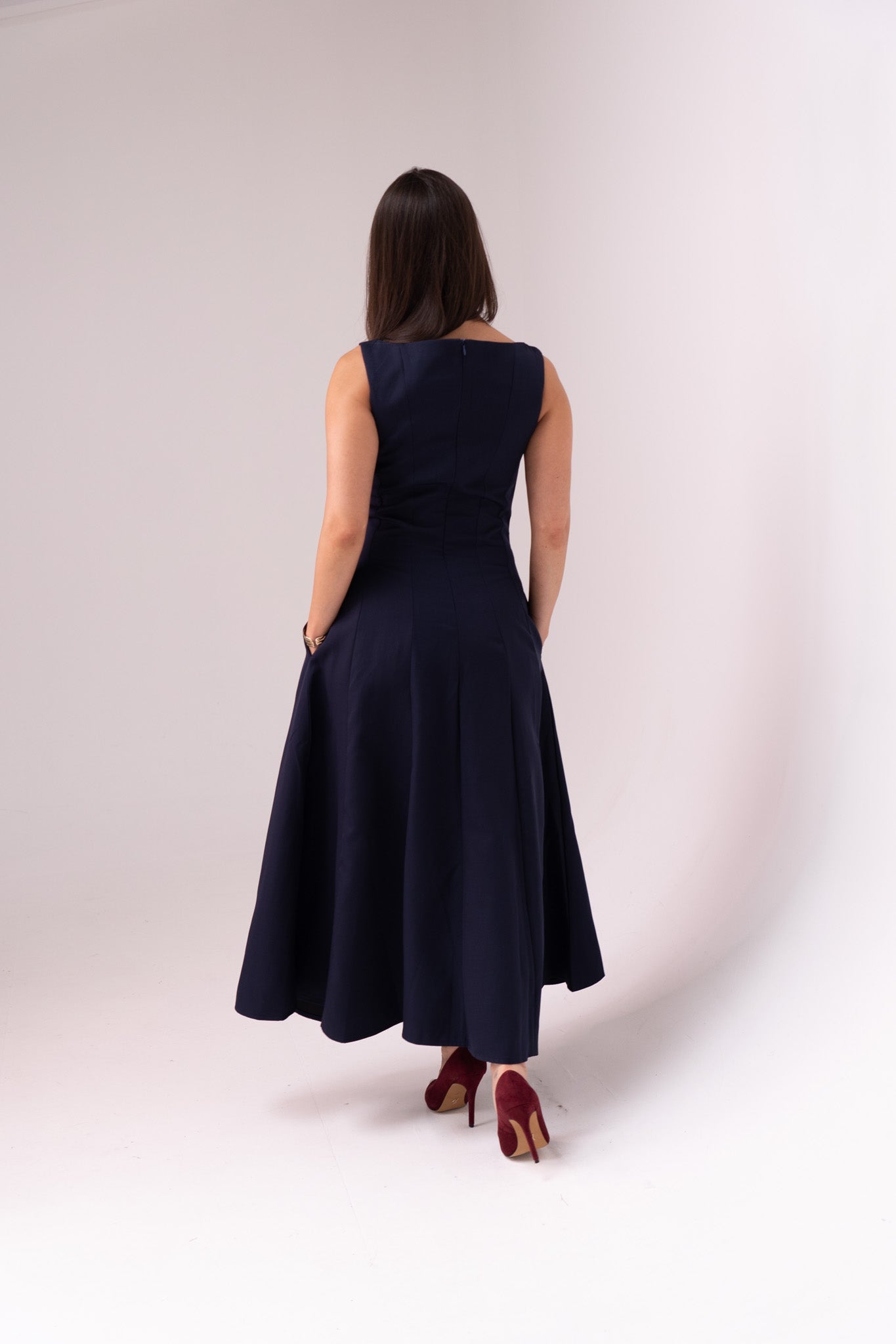 Love Laura Forever Dress In Navy