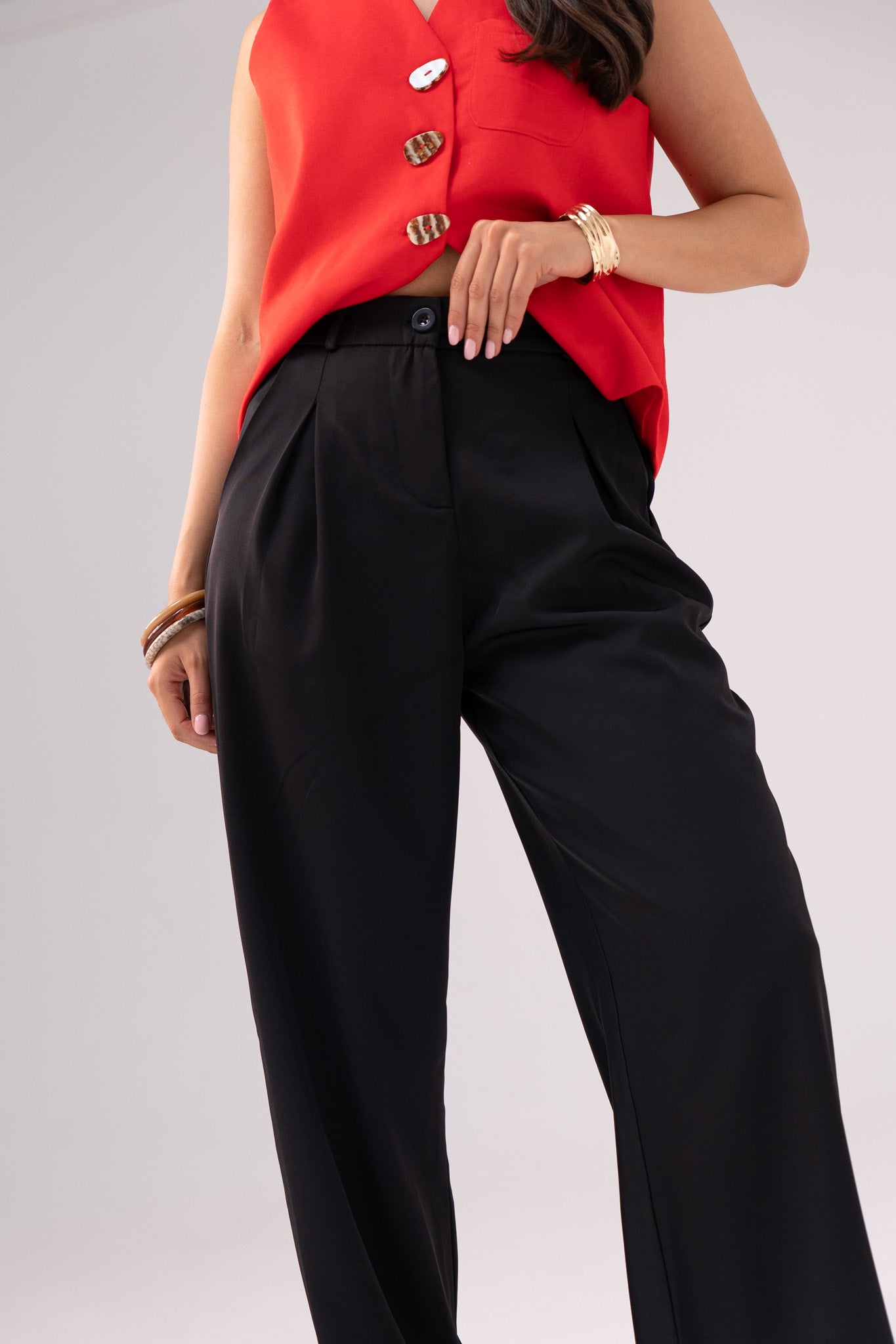 Love Laura Forever Trouser In Black