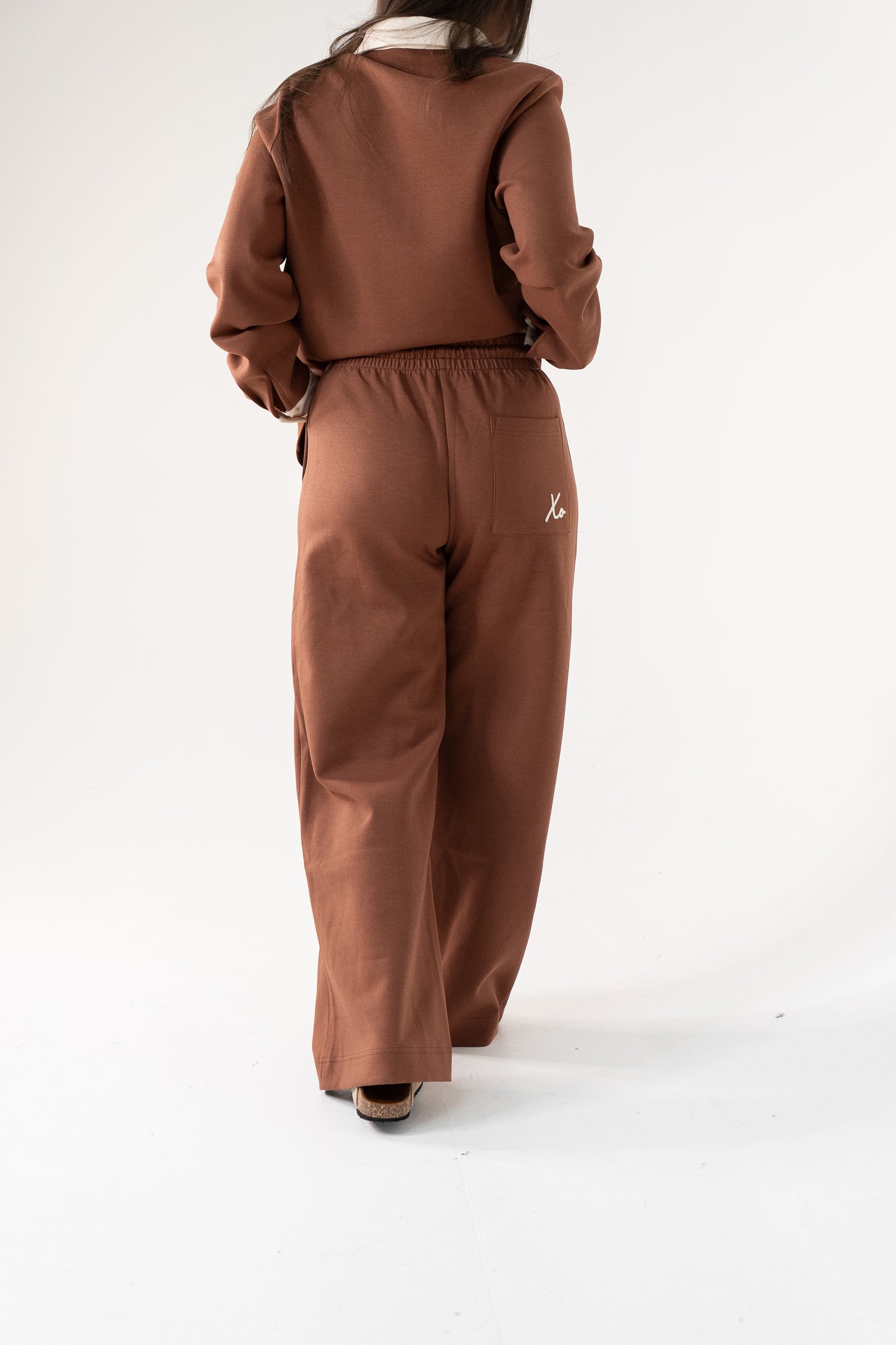 Love Laura Leisure Trousers In Tan