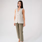 Love Laura Linen Trousers In Olive