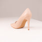 Love Laura Pearl Detail Heel In Nude