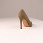 Love Laura Pearl Detail Heel In Khaki