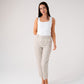 Love Laura Pinstripe Trousers In Olive