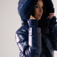 Love Laura Puffa Coat In Navy