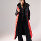 Love Laura Reversible Gilet In Black & Red
