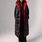 Love Laura Reversible Gilet In Black & Red