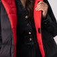 Love Laura Reversible Gilet In Black & Red