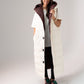 Love Laura Reversible Gilet In Burgundy & Cream