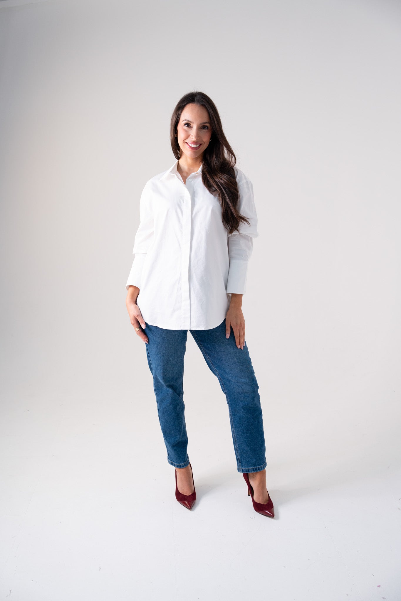 Love Laura Shirt In White