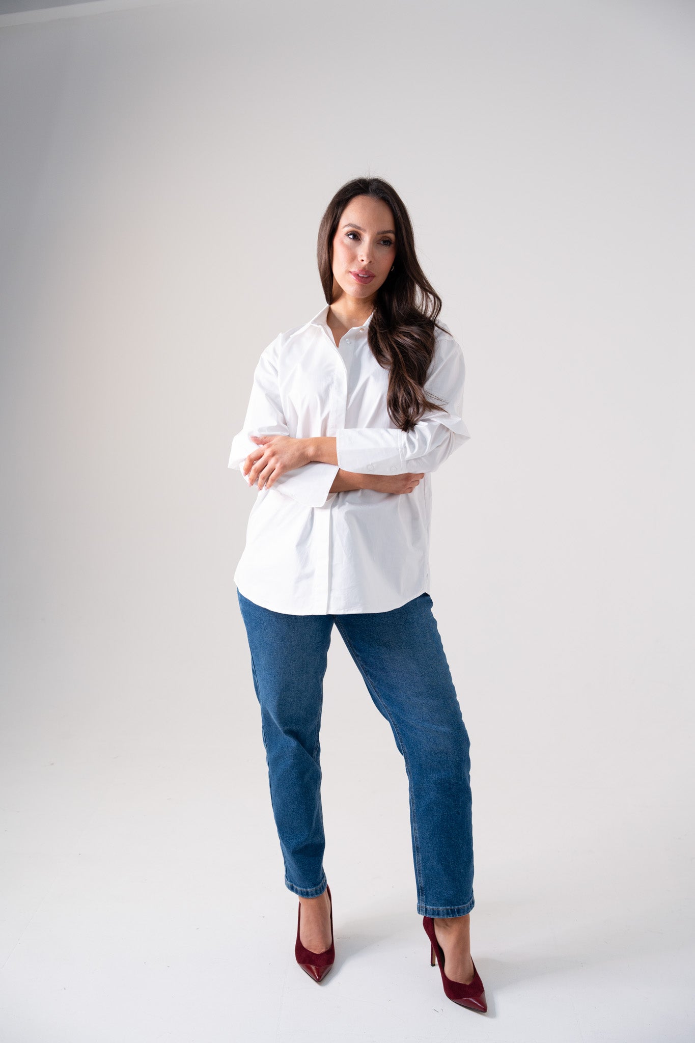 Love Laura Shirt In White