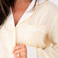Love Laura Pyjama Trousers In Lemon Stripe