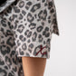 Love Laura Statement Collar Dress In Leopard Print