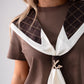 Love Laura Shawl Scarf In Chocolate