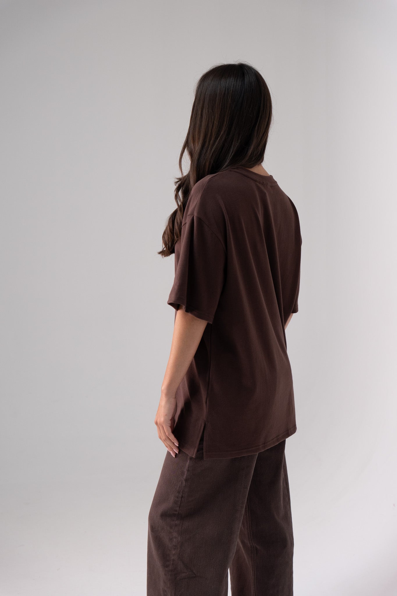 Love Laura T-Shirt In Chocolate