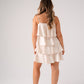 Love Laura Tiered Mini Dress In Cream