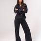 Love Laura Utility Jumpsuit In Black Wash