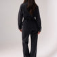 Love Laura Utility Jumpsuit In Black Wash