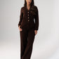 Love Laura Utility Jumpsuit In Chocolate