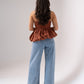 Love Laura Wide Leg Jeans In Light Wash