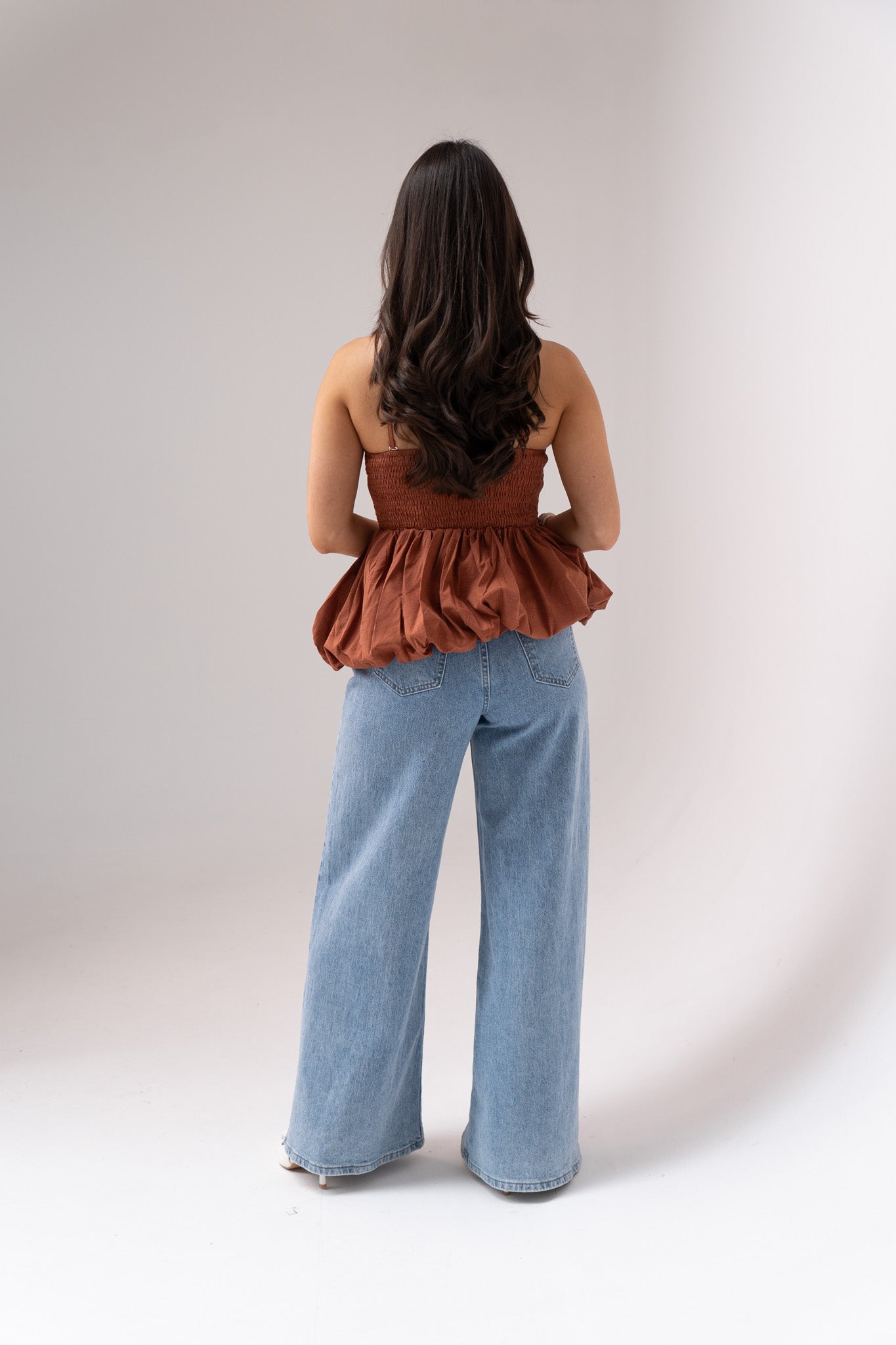 Love Laura Wide Leg Jeans In Light Wash