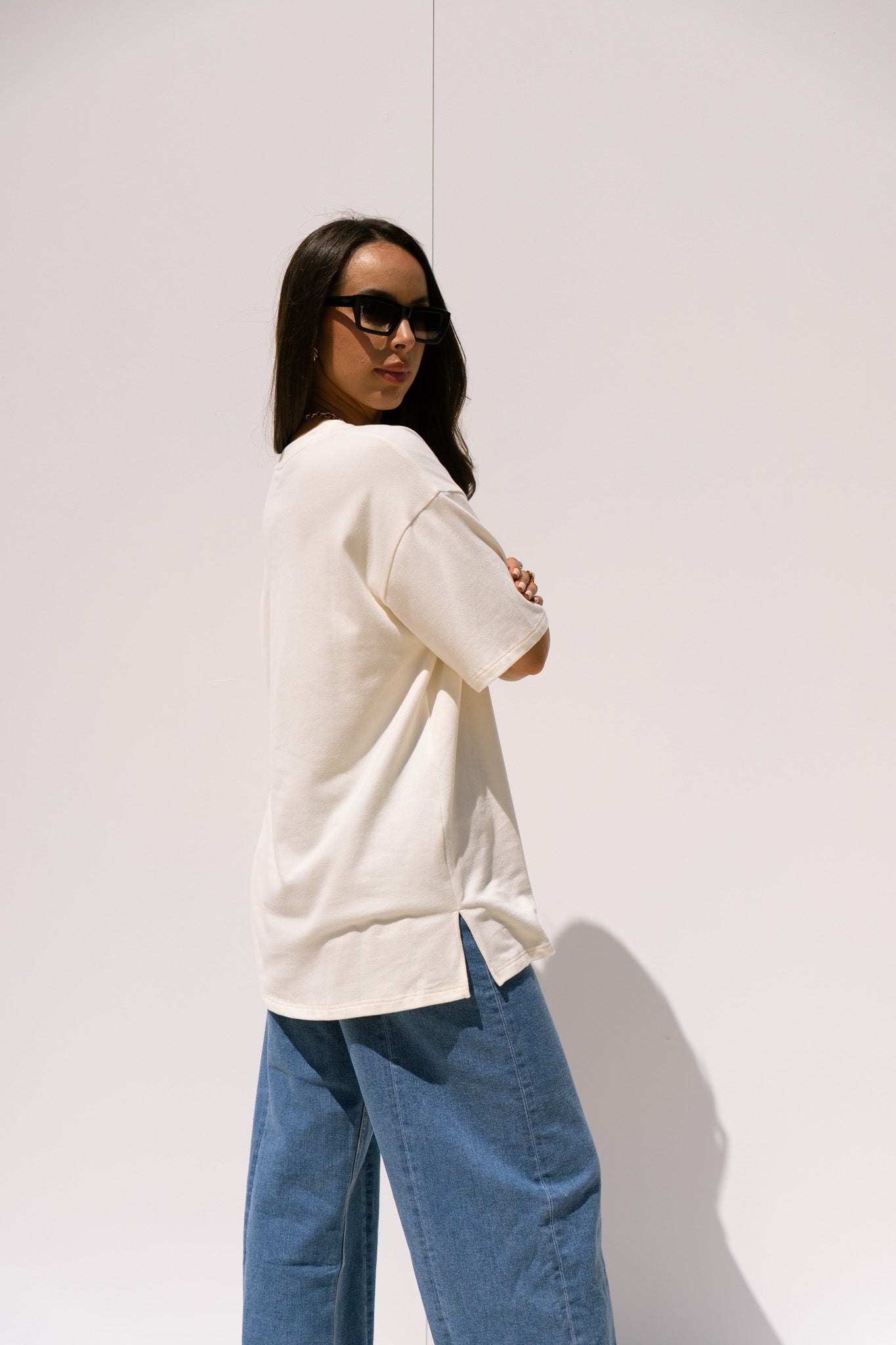 Love Laura T-Shirt In Cream