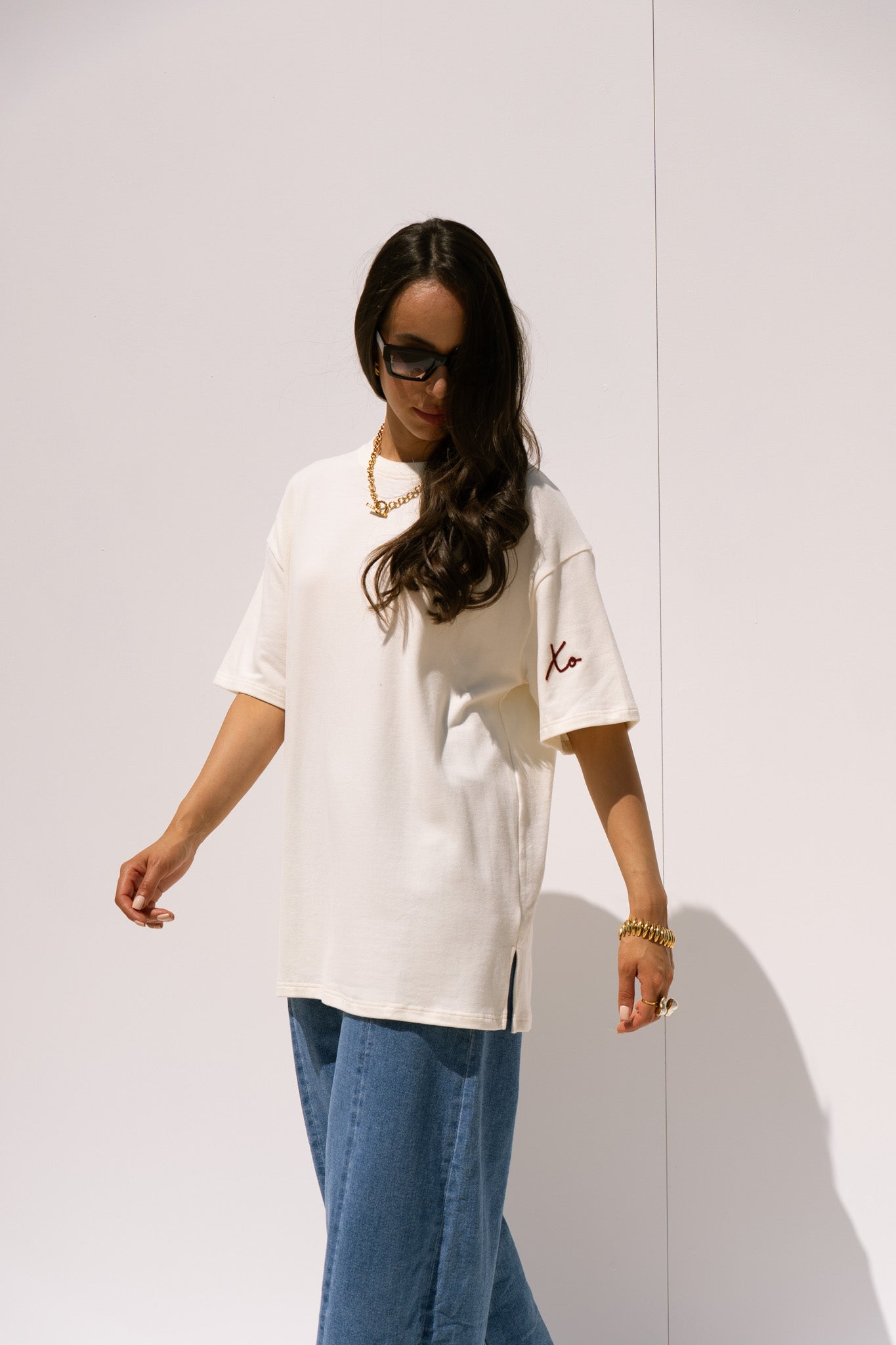 Love Laura T-Shirt In Cream
