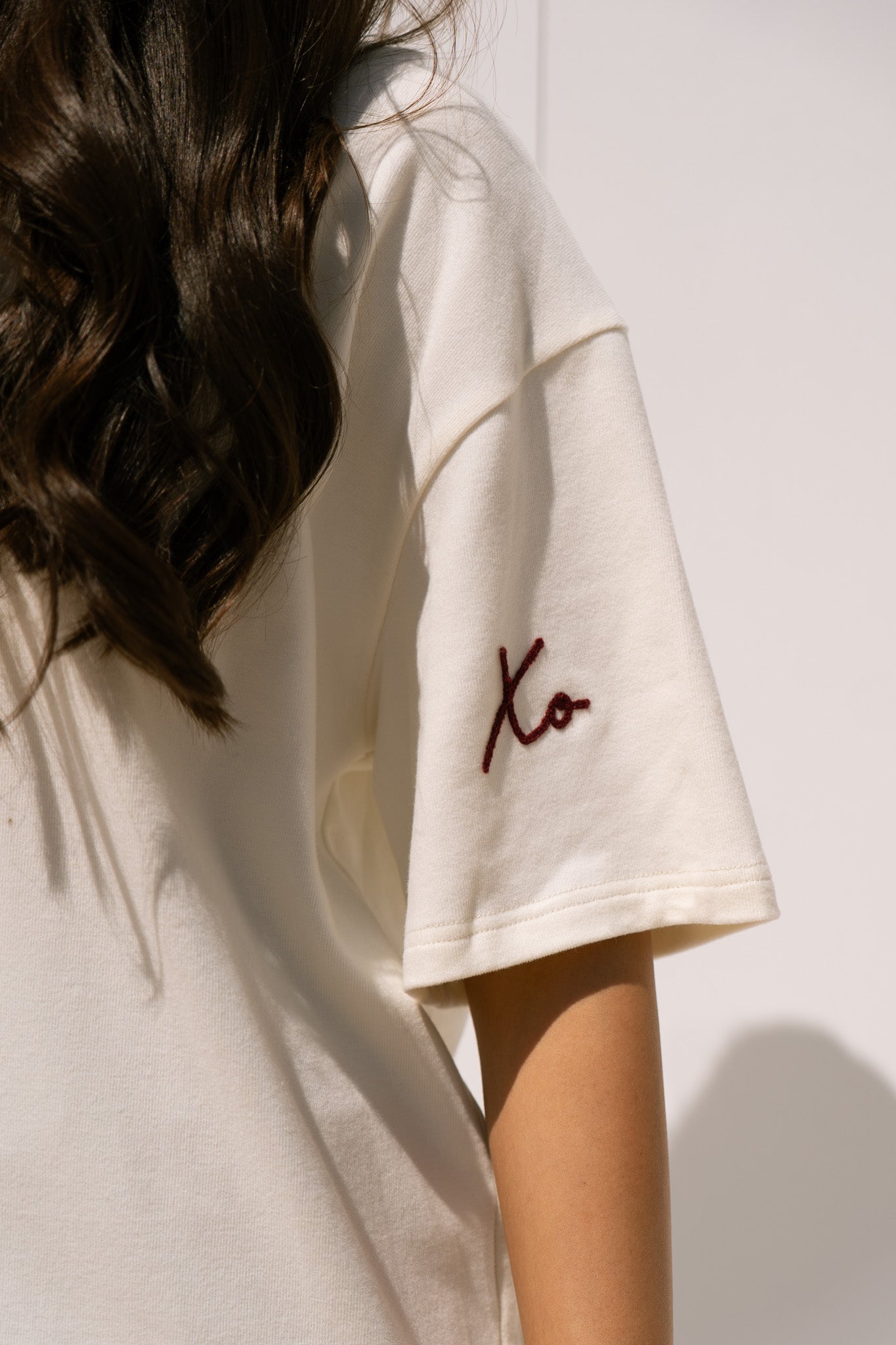 Love Laura T-Shirt In Cream