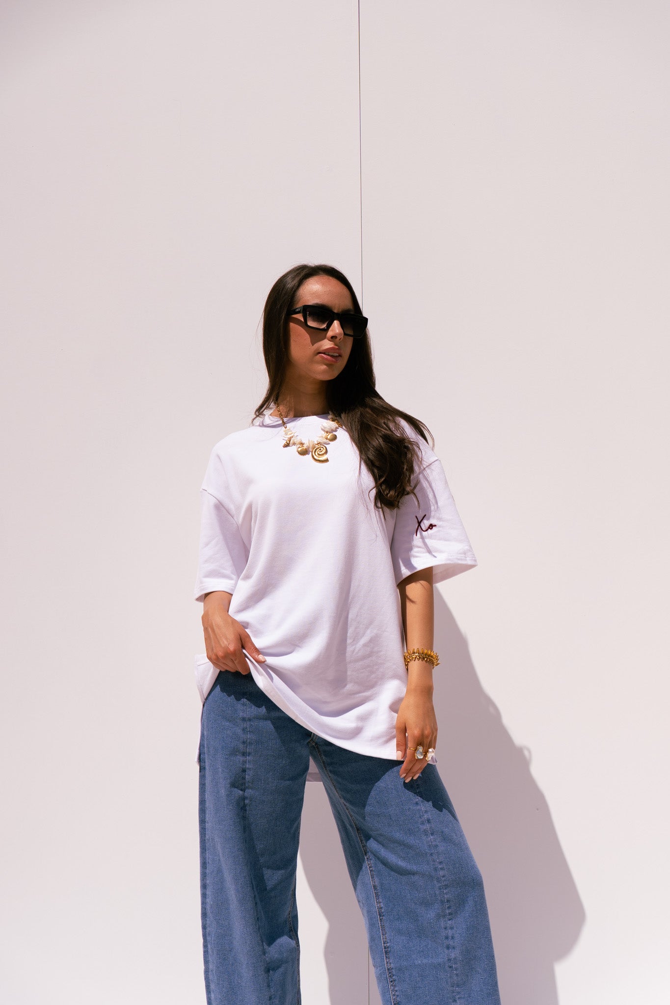 Love Laura T-Shirt In White