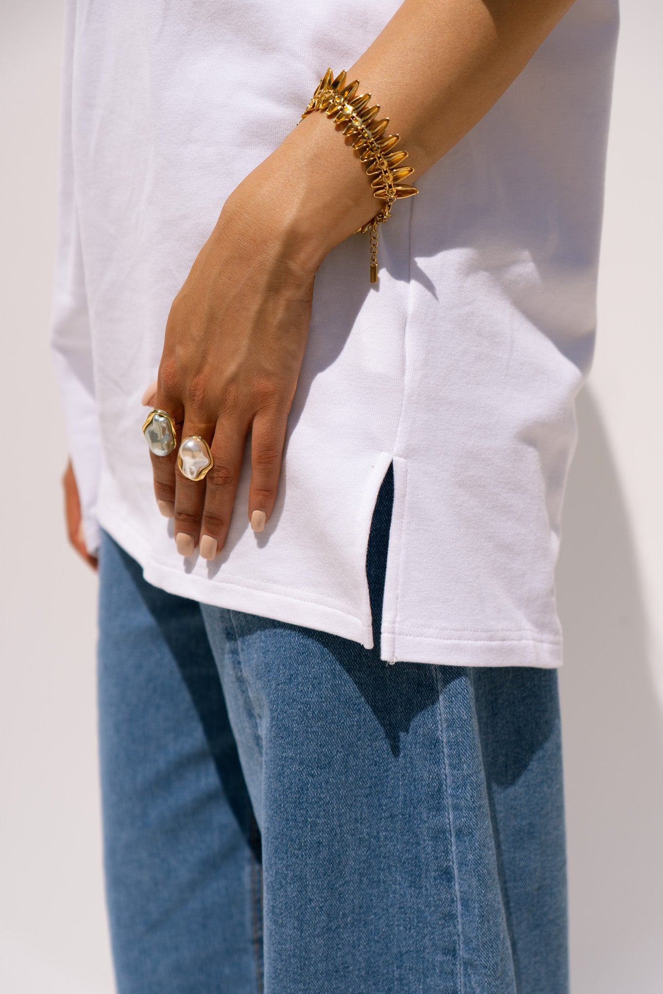 Love Laura T-Shirt In White