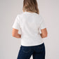 Love Laura Basic T-Shirt In White