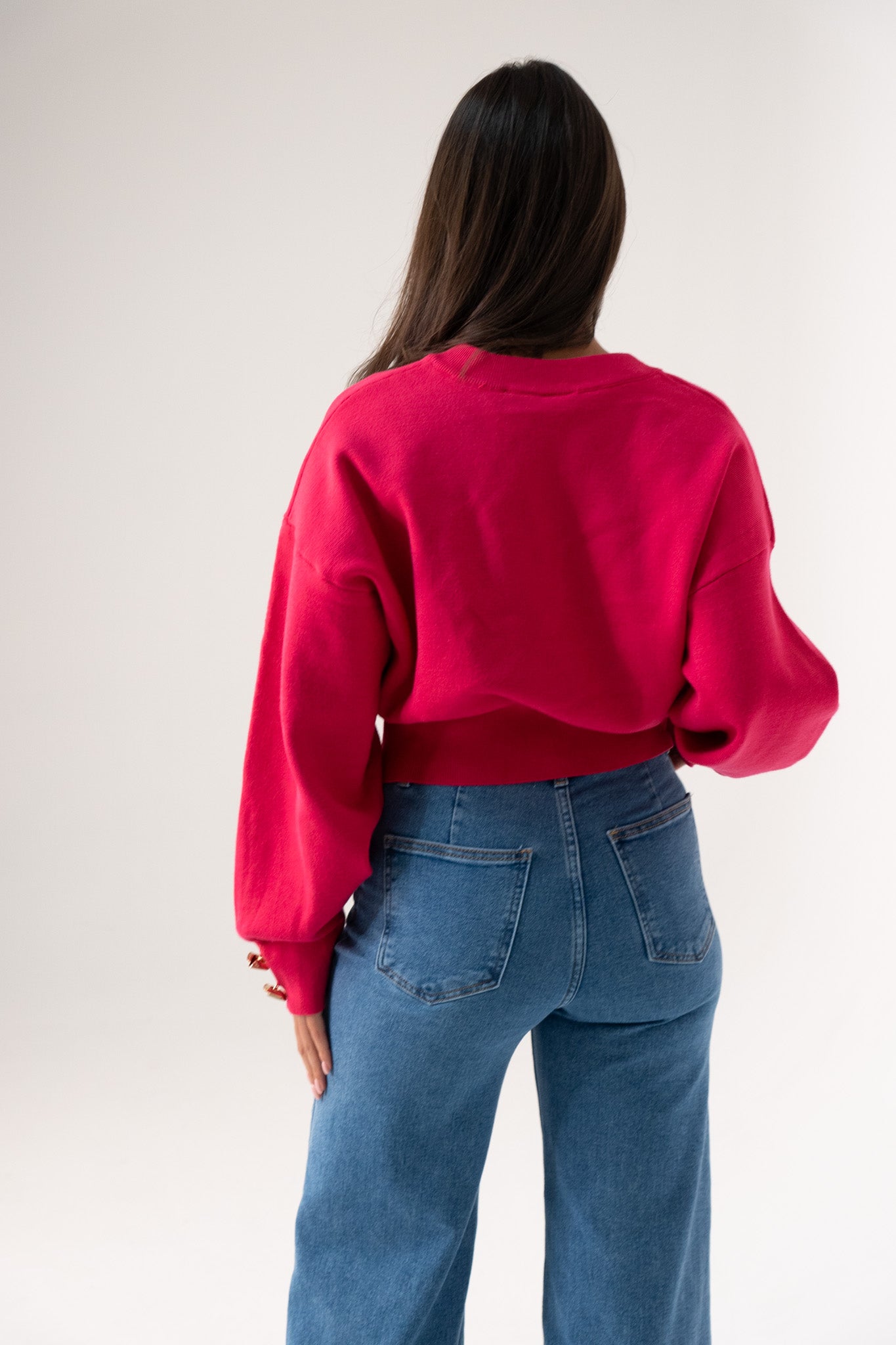 Love Laura Cardigan In Pink