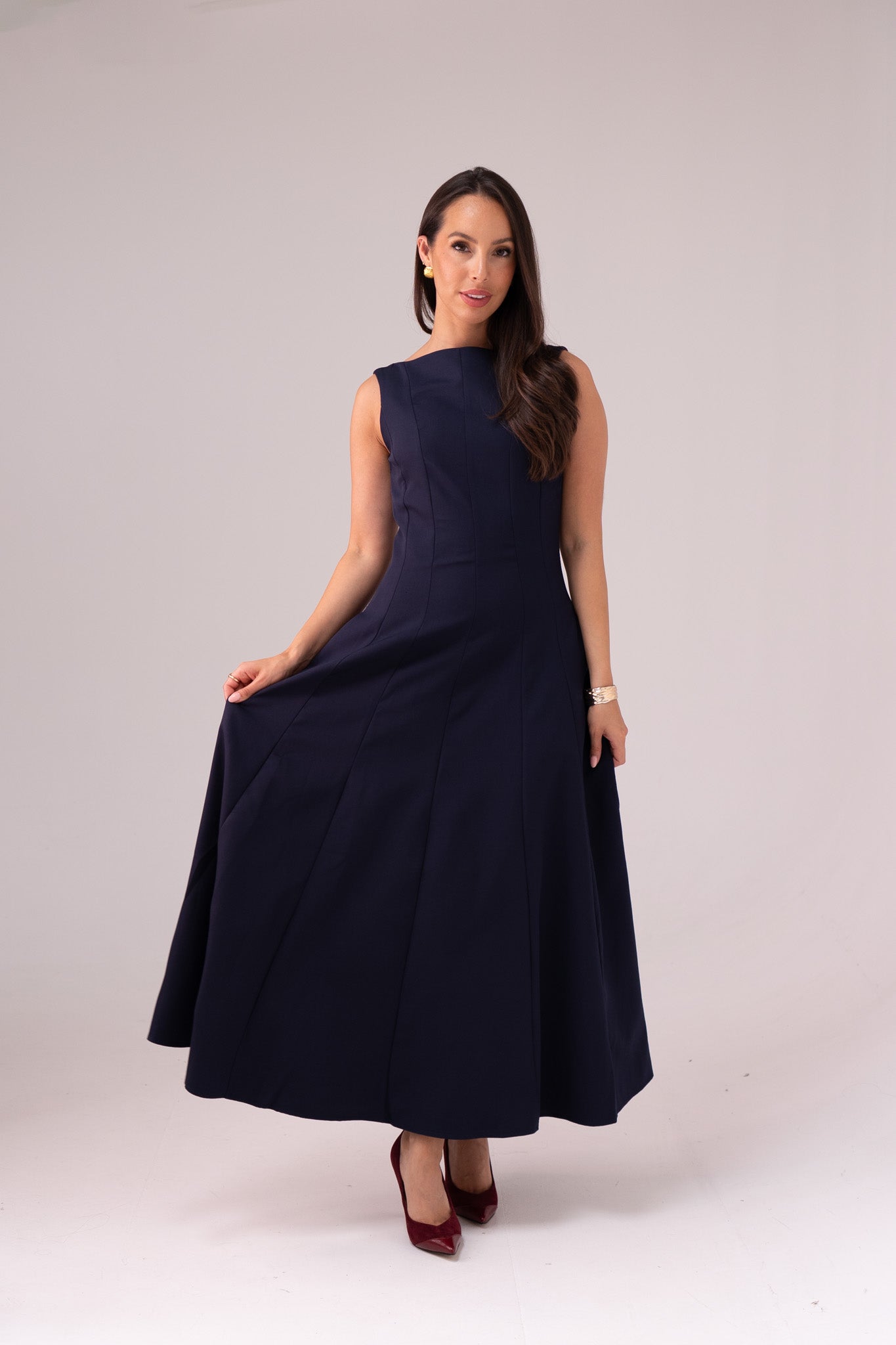 Love Laura Forever Dress In Navy