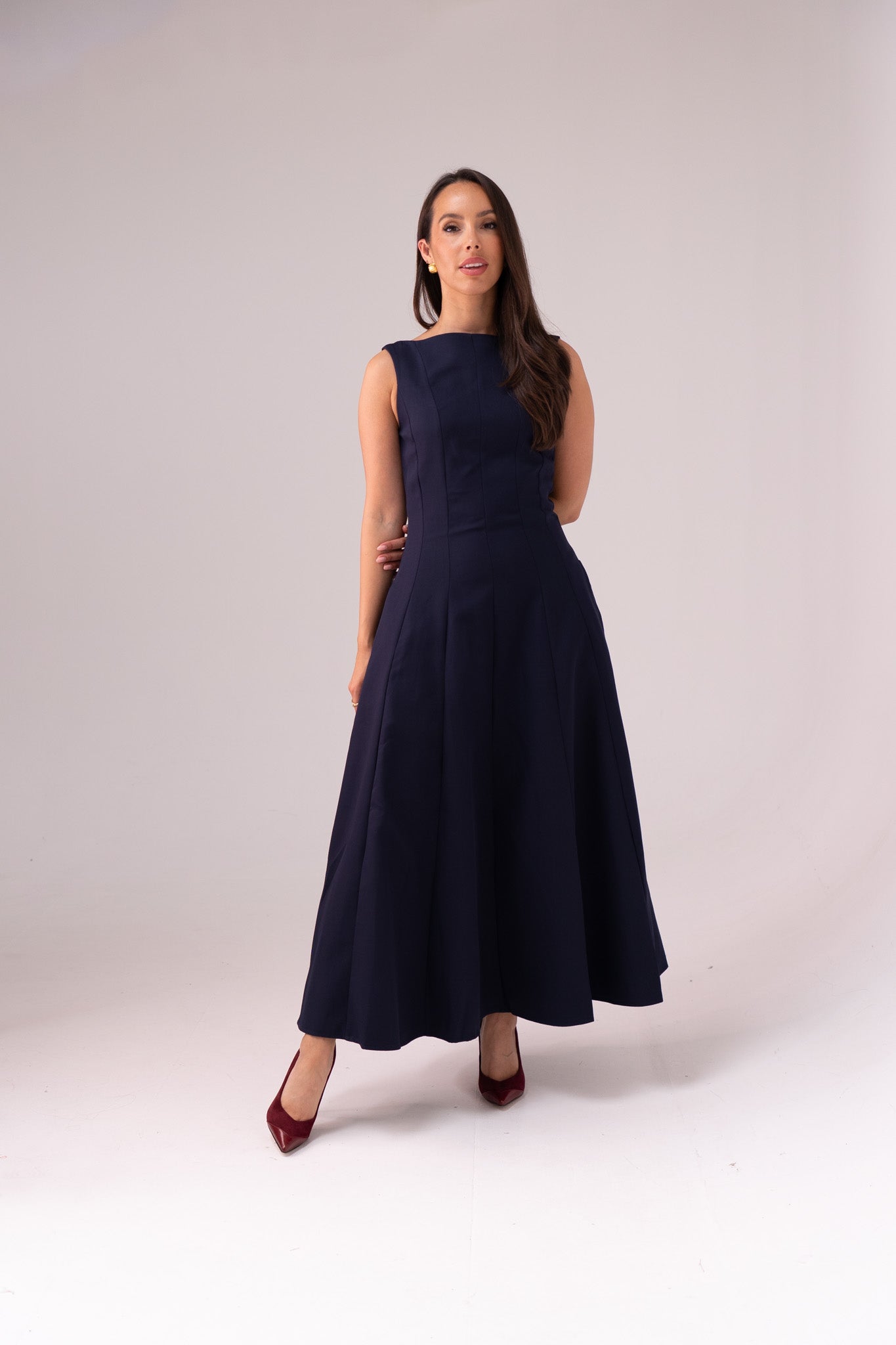 Love Laura Forever Dress In Navy