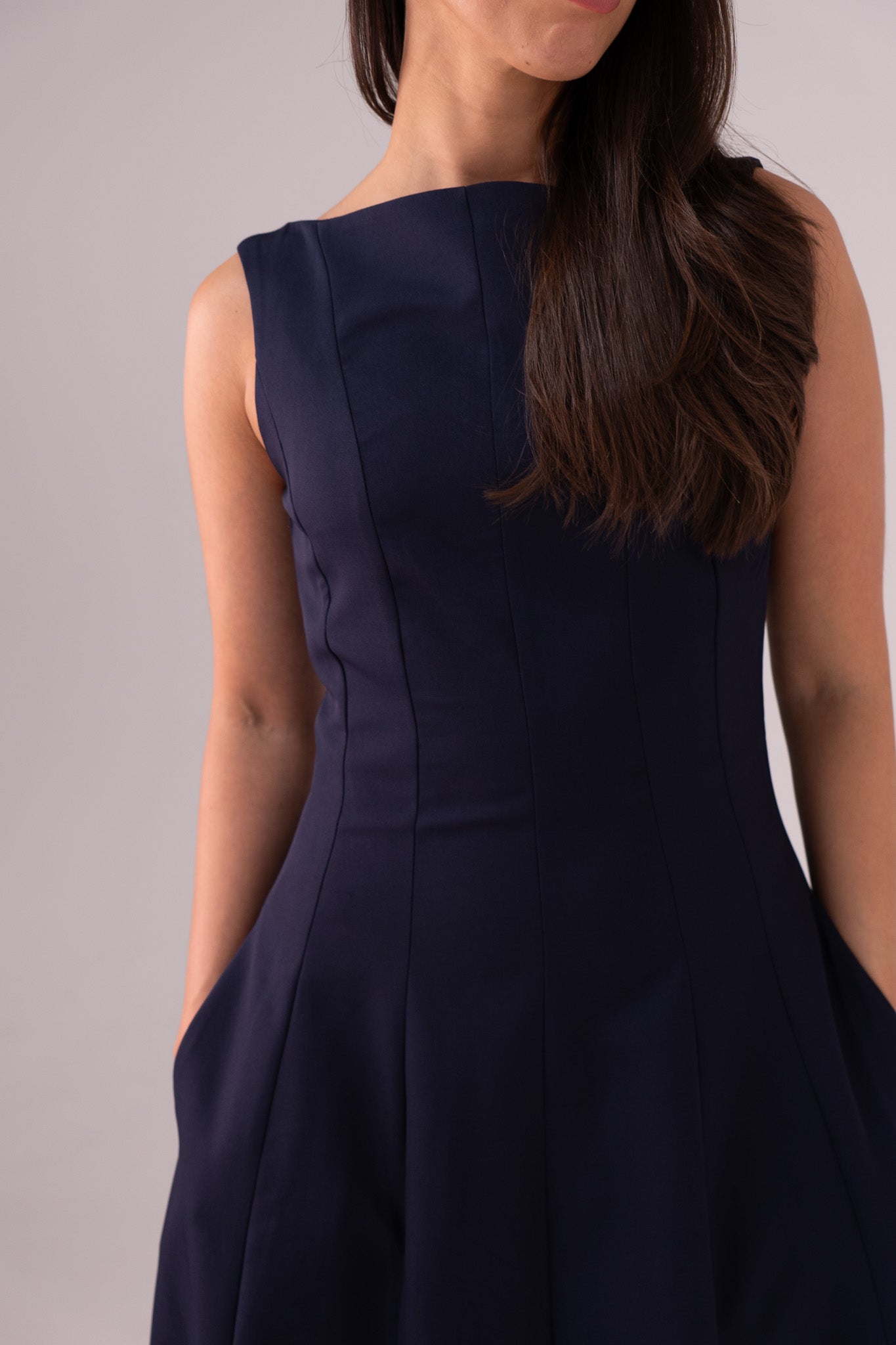 Love Laura Forever Dress In Navy