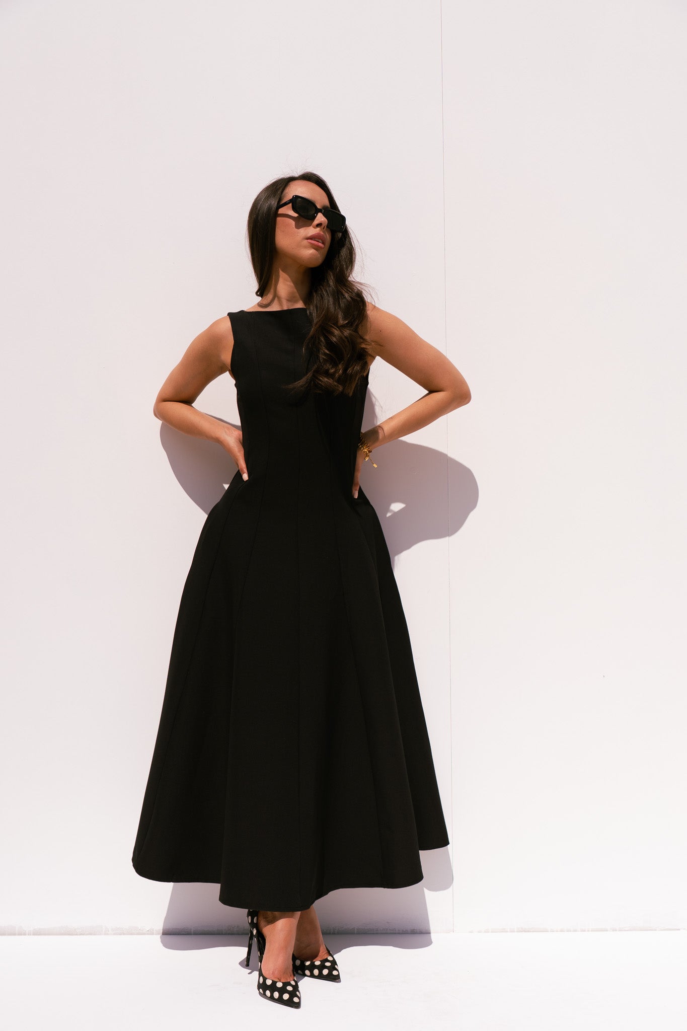 Love Laura Forever Dress In Black