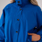 Love Laura Funnel Neck Jacket In Blue