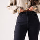 Love Laura Mom Jeans In Black Wash