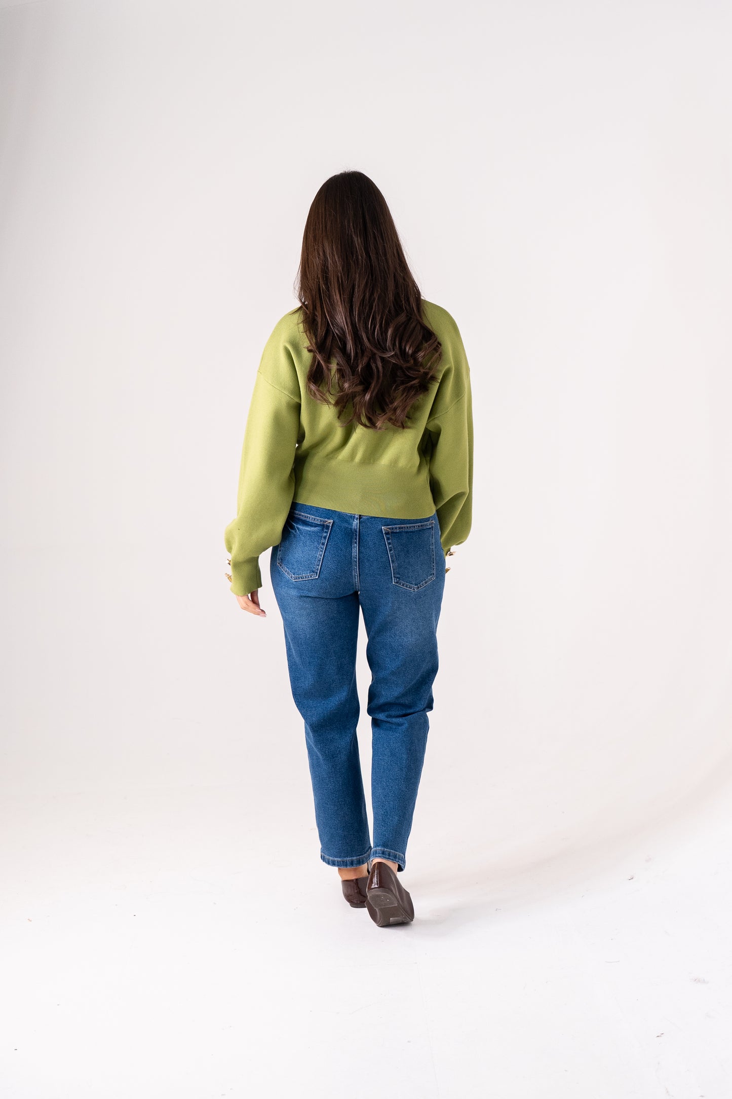 Love Laura Mom Jeans In Mid Wash