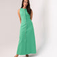 Love Laura Pinstripe Shirt Dress In Mint
