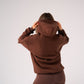Love Laura Pullover Hoodie In Chocolate