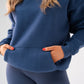 Love Laura Pullover Hoodie In Navy