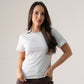 Love Laura Short Sleeve Ribbed T-Shirt In Grey