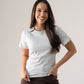 Love Laura Short Sleeve Ribbed T-Shirt In Grey