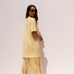 Love Laura Contrast T-Shirt Dress In Lemon