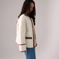 Megan Quilted Jacket In Cream