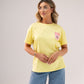 Melanie Miami Beach Coconut T-Shirt In Yellow