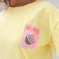 Melanie Miami Beach Coconut T-Shirt In Yellow