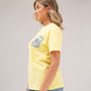 Melanie Scooter Graphic T-Shirt In Yellow